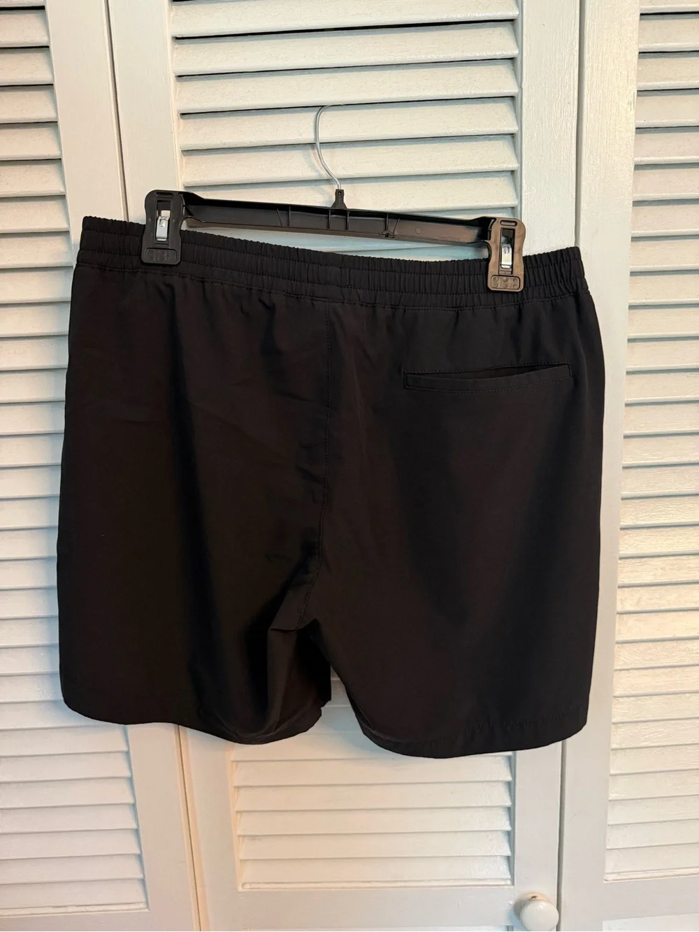 J. Crew Flex 7” Tech Stretch Shorts Black